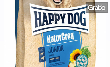 1кг кучешка храна Happy Dog, по избор