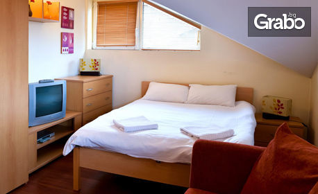 Почивка в Банско: Нощувка в едноспален или двуспален апартамент за до четирима