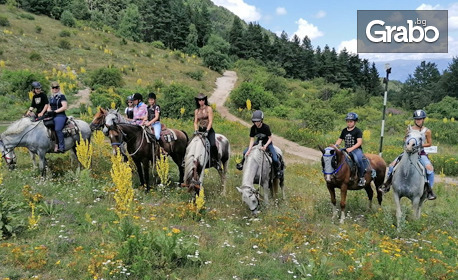 70 минути конна езда с водач из красивите местности на Хисаря