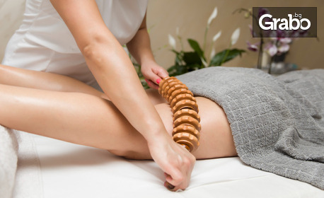 Мадеротерапия за стягане на кожата и премахване на целулит