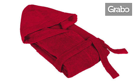 Халат за баня "Порто" от 100% памук - в размер и цвят по избор