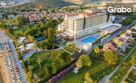 Last Minute ранни записвания за лято в Кушадасъ: 7 нощувки на база All Inclusive в Хотел Ephesia Resort****, плюс басейн, водна пързалка и детска анимация