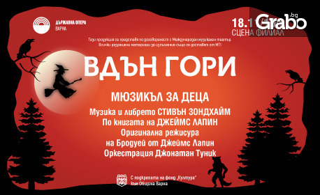 Мюзикълът "Вдън гори" на 18 Ноември на Сцена Филиал в Държавна опера - Варна
