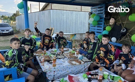 2.5 часа детско пейнтбол парти за до 10 деца - идеално предложение за рожден ден или игра с приятели