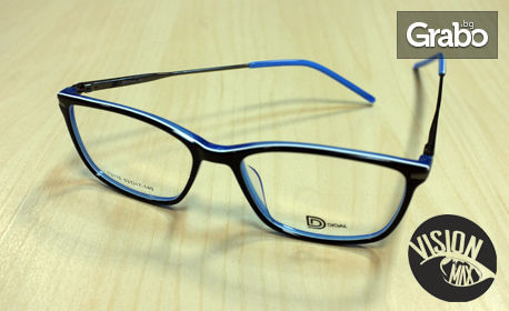 Диоптрични очила с рамка по избор и японски стъкла с антирефлексно покритие, плюс бонус - очен преглед