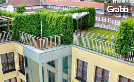 В сърцето на София: Нощувка за до четирима в мезонет с покривна градина