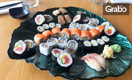 Суши сет с 40 хапки по авторска рецепта - с безплатна доставка