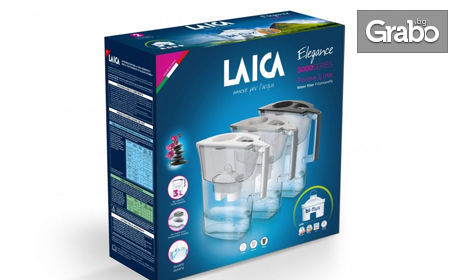Кана за филтриране на вода Laica Prime Line или комплект филтри по избор