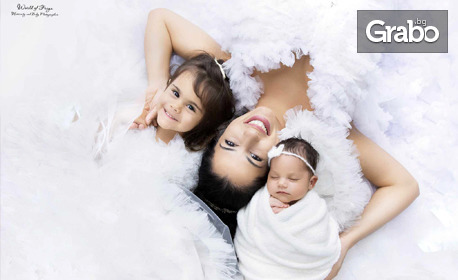 Коледна фотосесия - за семейство, бременна дама или новородено бебе