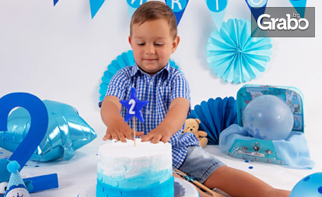 За най-малките! Smash Cake фотосесия за дете на 1 или 2 години, плюс колаж, от Bella's Photography