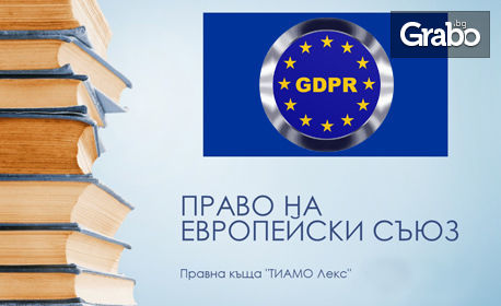 Обслужване от длъжностно лице по защита на данните във връзка с GDPR - за 6 или 12 месеца