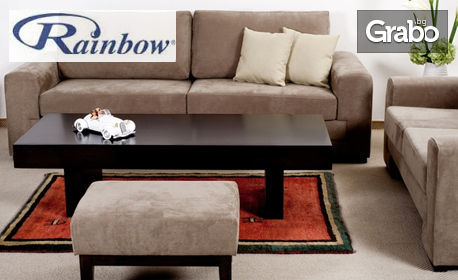 Безпрашно тупане и изпиране на мека мебел, килими и матраци с Rainbow