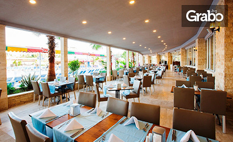 Релаксирай край морето в Сиде, Турция: 7 нощувки на база Ultra All Inclusive в Ramada Resort By Wyndham Side*****, плюс самолетен транспорт