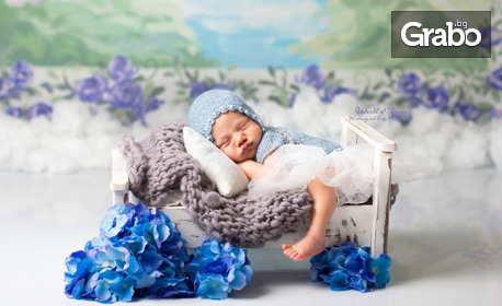 Отпразнувай новия живот: Фотосесия на бременна дама или новородено бебе - с 10 обработени кадъра