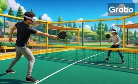 VR игри по избор за до четирима: 60 минути и над 18 различни игри, от ApexVR