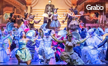Най-зрелищният и мащабен мюзикъл! "Фантомът на операта" - на 28 Октомври, в Музикален театър