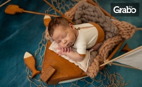 Отпразнувай новия живот: Фотосесия на новородено бебе с всички заснети кадри