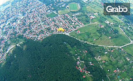 Тандемен полет с парапланер край Сопот, Челопеч, Беклемето и Асеновград