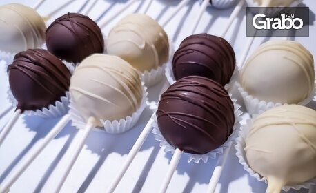 Сладко изкушение: 20 броя Cake pops с вкус по избор