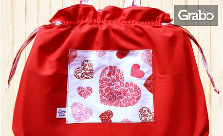 Спален комплект Invite Love в екоторбичка - в размер и цвят по избор, с безплатна доставка