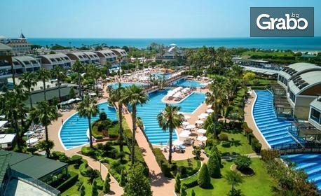 Опознай Сиде през Октомври: 7 нощувки на база Ultra All Inclusive в хотел TUI Magic Life Jacaranda*****, плюс транспорт