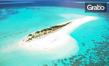 Малдиви - за любителите на подводния свят и солените емоции: 9 нощувки със закуски, 5 допълнителни екскурзии с обеди и плуване с манти в залива Ханифару, плюс самолетен билет