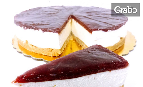 Вземи за вкъщи торта "Червено кадифе", торта "Банан" или плодов чийзкейк