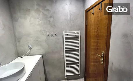 Полагане на италиански микроцимент Diasen в цвят по избор до 20кв.м, плюс труд и материали