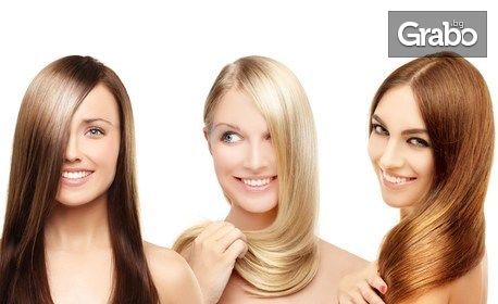 Кератинова терапия за трайно изправяне на коса с продукти Alfaparf