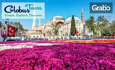 Last minute екскурзия за Фестивала на лалето в Истанбул! 3 нощувки със закуски, плюс транспорт и посещение на Одрин