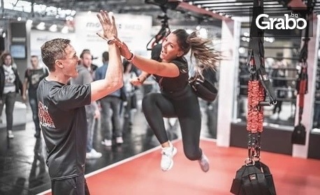 1, 4 или 8 посещения на Bungee Fitness