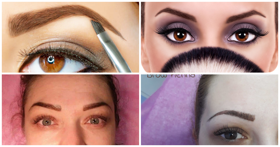 Оформяне и боядисване на вежди с къна Brow Henna или с боя Nikk Mole ...