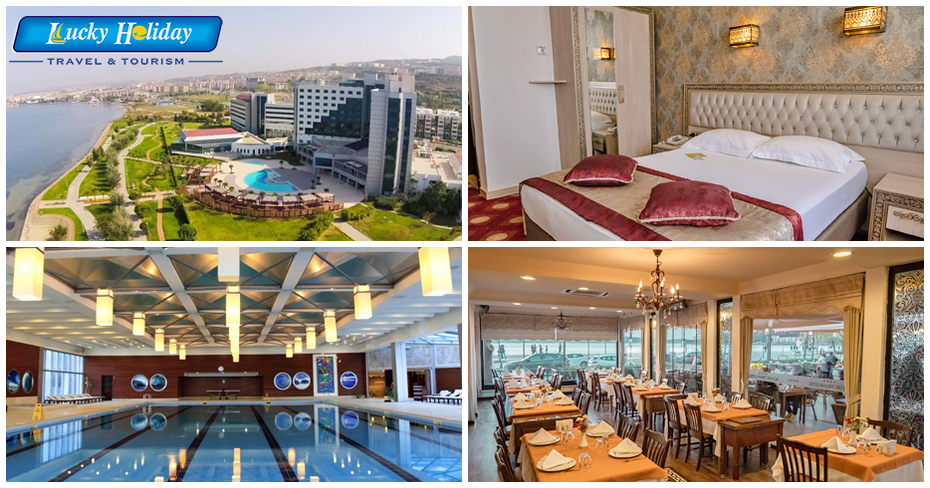 Луксозна Нова година в Турция - в курорта Чанаккале: 3 нощувки със закуски и вечери, една от които празнична с DJ и награди, в Hotel Kolin*****, плюс басейн, от Lucky Holiday