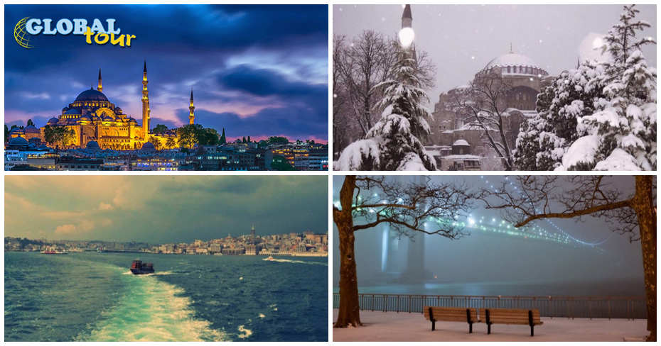 Коледен дух в Истанбул: 4 нощувки със закуски, плюс транспорт, от Global Tour