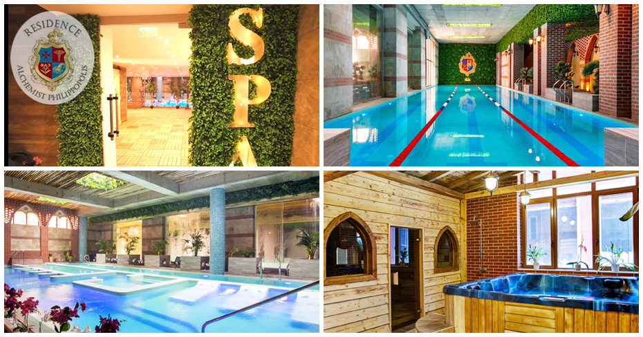 Цял ден ползване на SPA център с басейни, сауна, парна баня и джакузи в ...