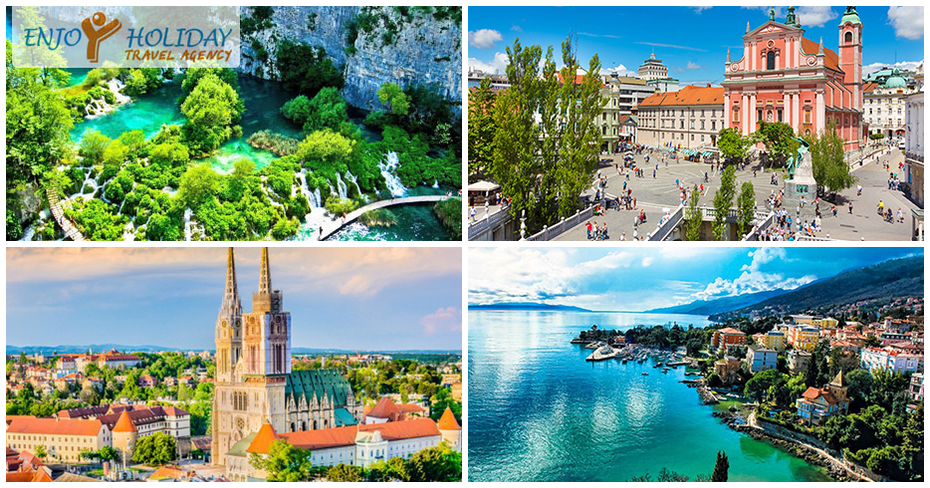 Last Minute екскурзия до Сърбия, Хърватия и Словения: 5 нощувки със закуски, плюс транспорт и възможност за Любляна, Риека, Опатия, остров Крък, пещера Постойна и Плитвички езера, от Enjoy Holiday
