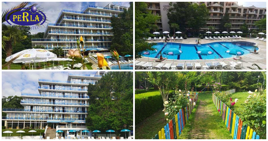 До края на сезона в Златни пясъци: Нощувка със закуска или на база All Inclusive Light, плюс басейн с чадър и шезлонг, от Парк-хотел Перла***