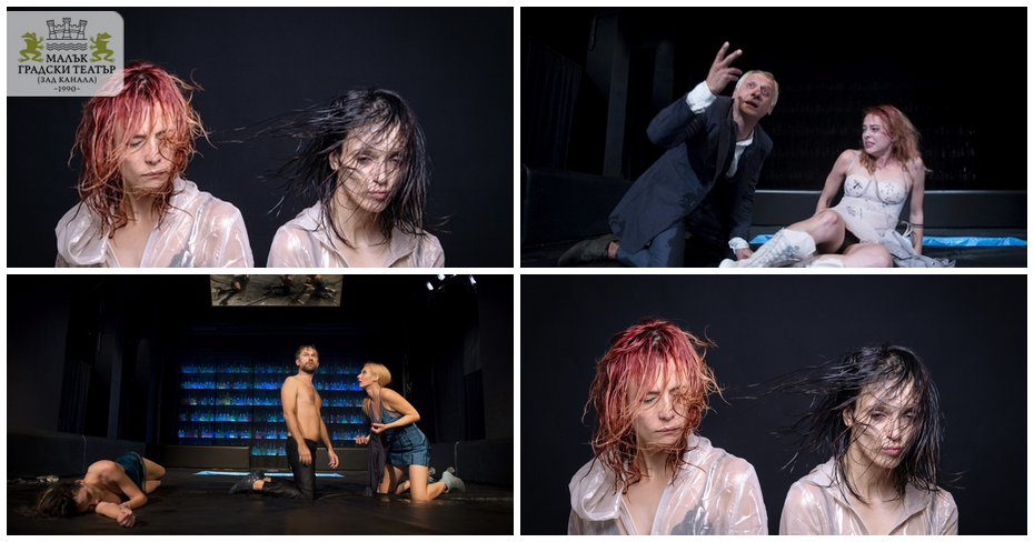 Носителката на ИКАР Весела Бабинова в спектакъла “Пияните” – на 1 Декември, в МГТ “Зад канала”