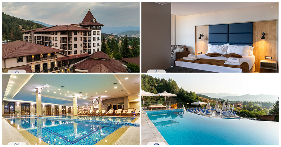 Подари релакс | Почивка във Велинград за двама: 2 нощувки със закуски и вечери, плюс масаж, басейни и релакс зона, от Гранд хотел Велинград*****