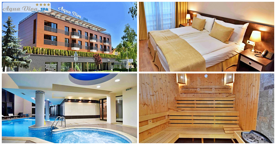 Коледа и SPA във Велинград за двама: 2 или 3 нощувки със закуски и вечери, 2 от които – празнични, плюс релакс зона, от Хотел Aqua Viva SPA****