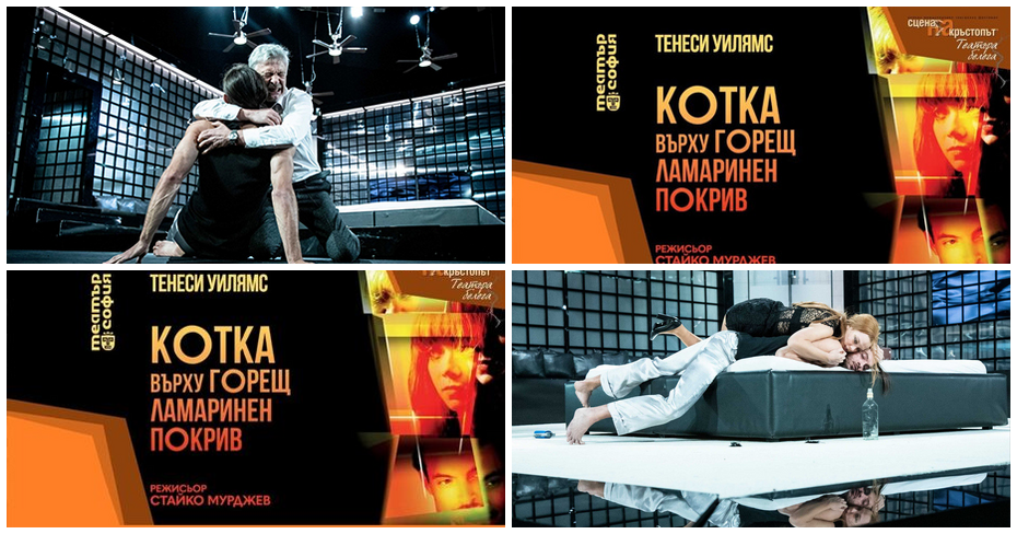 Постановката “Котка върху горещ ламаринен покрив” на 7 Декември, в Театър “Сълза и смях”