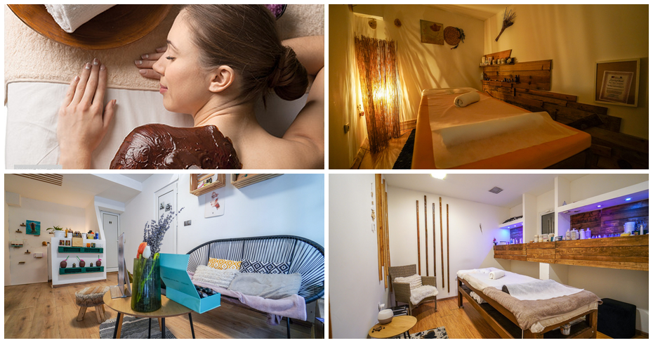 Подари си релакс с терапия “Шоколад и Злато”: Класически или комбиниран масаж на гръб, плюс шоколадова маска за лице и комплимент чай и бисквитки, от Салон Harley Spa