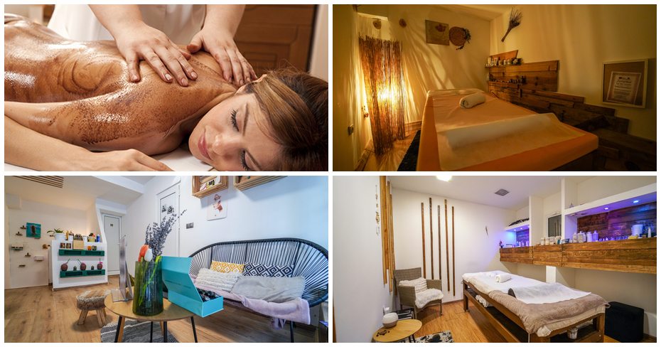 Подари си релакс с терапия “Шоколад и Злато”: Класически или комбиниран масаж на гръб, плюс шоколадова маска за лице и комплимент чай и бисквитки, от Салон Harley Spa