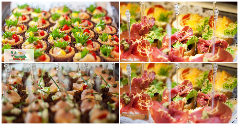 Сет Елегантна наслада: 80 броя сладки хапки в 3 плата, от Криейтив кетъринг